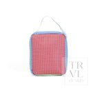 LUNCH BOX Insulated Lunch Bag - PATCH BLUE - Lunch Bags
