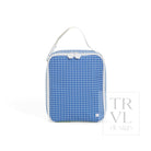 LUNCH BOX Insulated Lunch Bag - PATCH BLUE - Lunch Bags