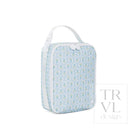 LUNCH BOX Insulated Lunch Bag - PETITE FLEUR BLUE - Lunch Bags