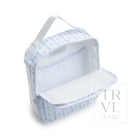 Lunch Box Insulated Lunch Bag - Pimlico Plaid Blue *New Shape! Bags