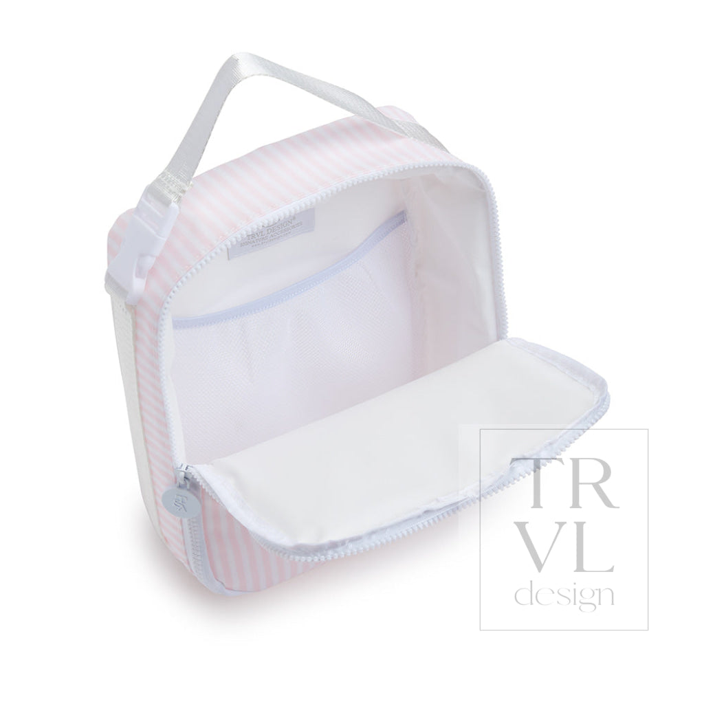 Lunch Box Insulated Lunch Bag - Pimlico Plaid Pink *New Shape! Bags