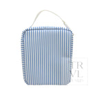 LUNCH BOX Insulated Lunch Bag - PIMLICO STRIPE CHAMBRAY - Lunch Bags