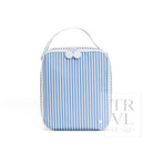 LUNCH BOX Insulated Lunch Bag - PIMLICO STRIPE CHAMBRAY - Lunch Bags