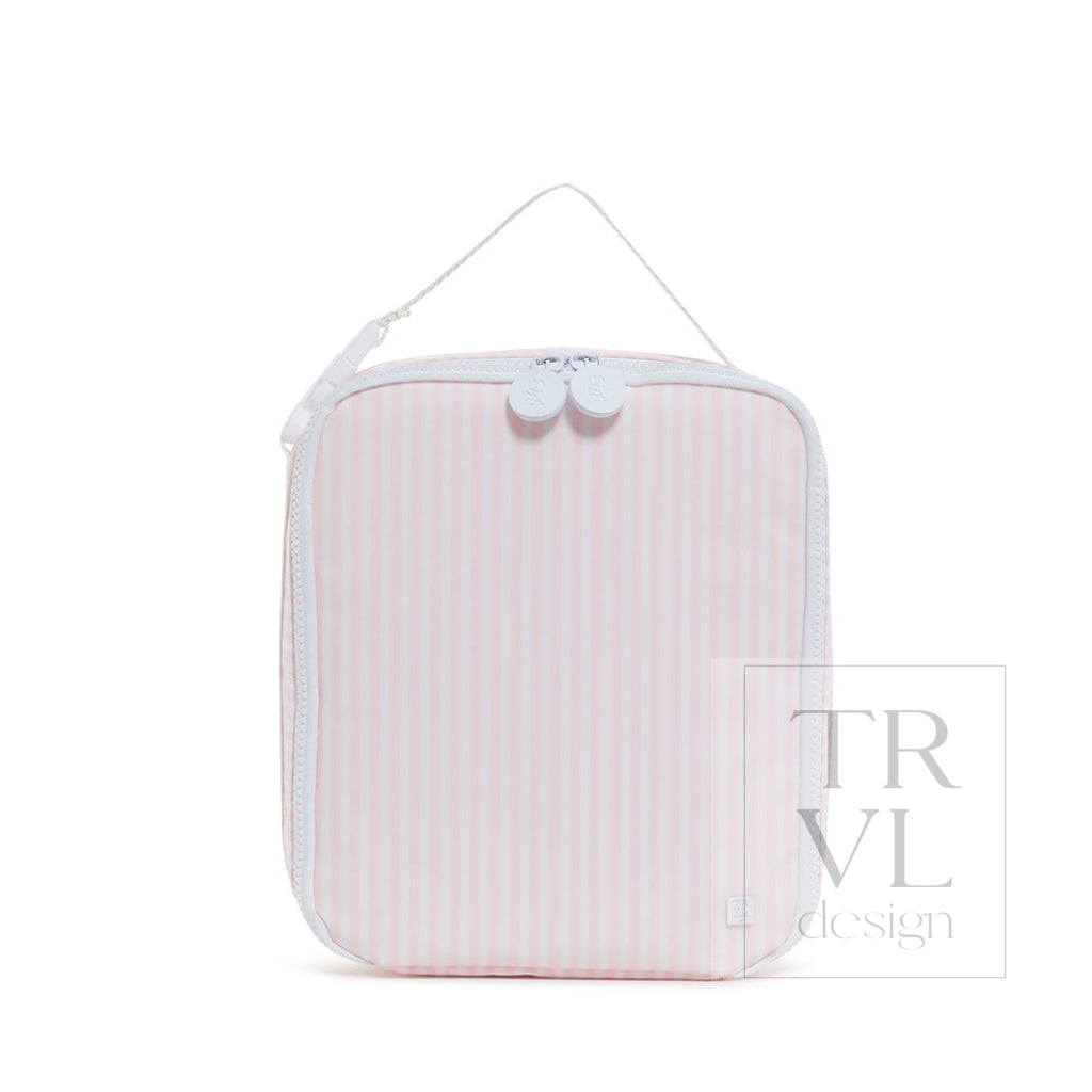 Lunch Box Insulated Lunch Bag - Pimlico Stripe Pink *New! Bags