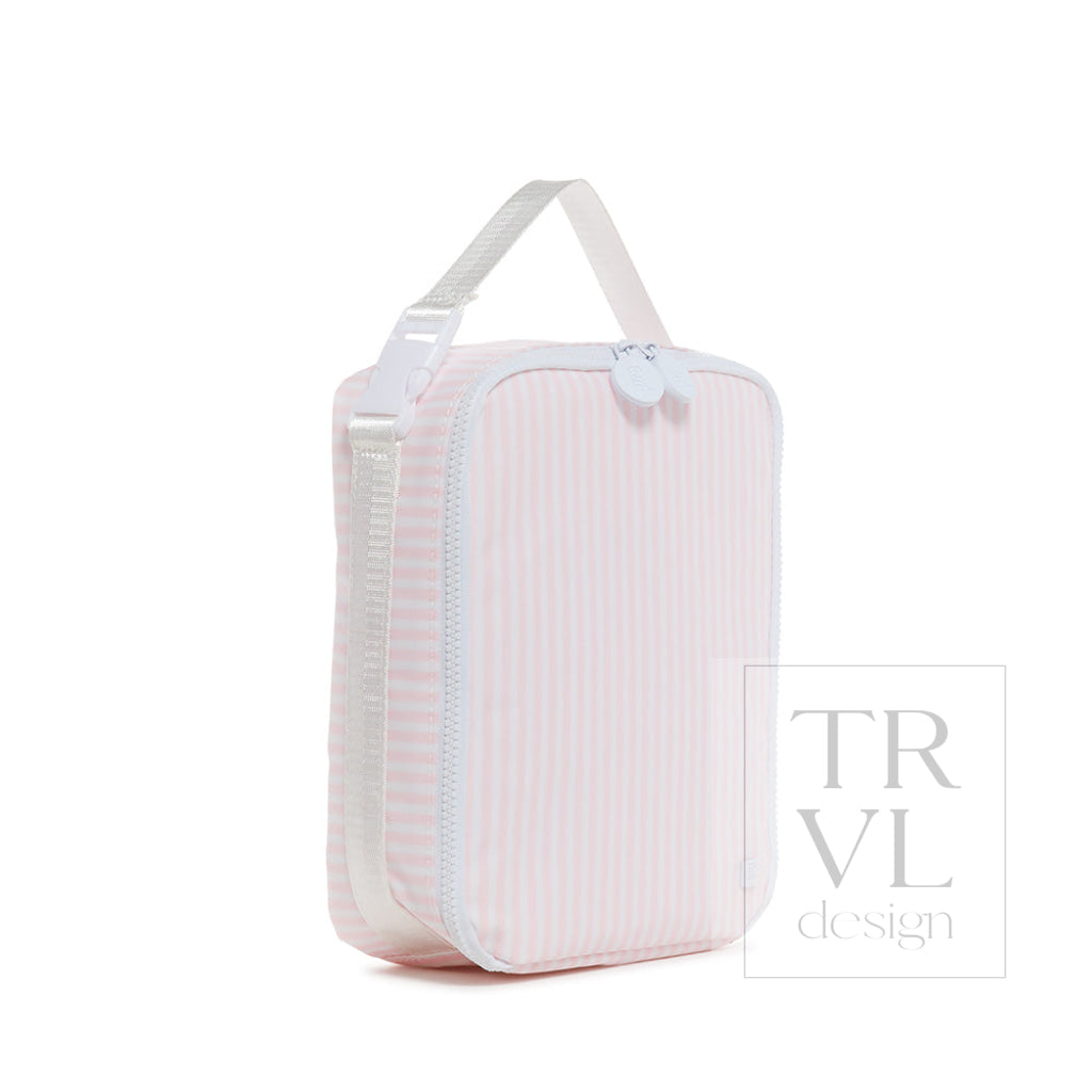 Lunch Box Insulated Lunch Bag - Pimlico Stripe Pink *New! Bags