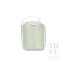 LUNCH BOX Insulated Lunch Bag - PIMLICO STRIPE SAGE - Lunch Bags