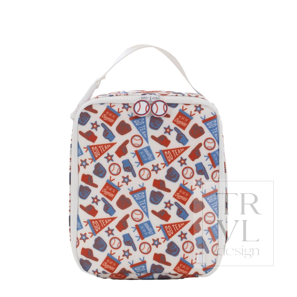 LUNCH BOX Insulated Lunch Bag - PLAY BALL *TRVL deal - Lunch Bags