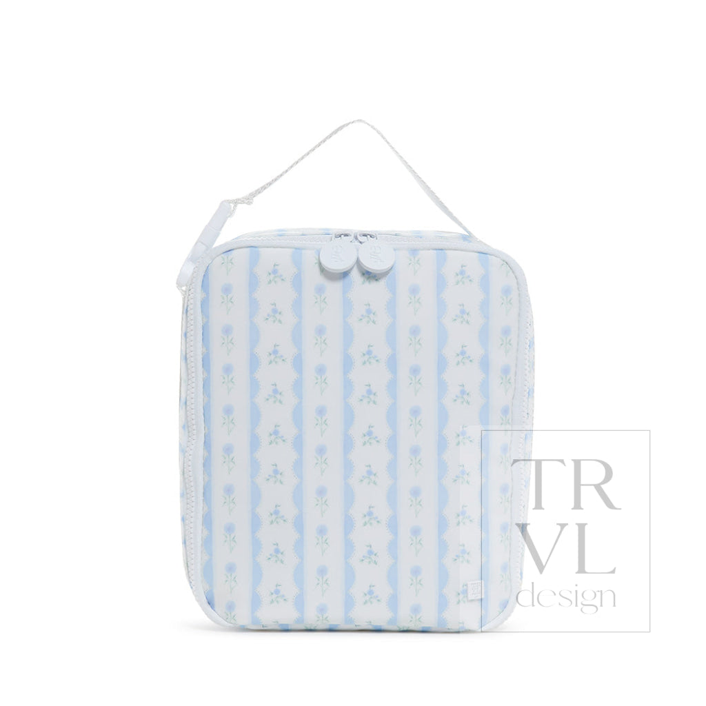 Lunch Box Insulated Lunch Bag - Ribbon Floral Blue *New! Bags