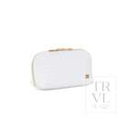 LUXE DUO CASE - WOVEN BLANC - Cosmetic & Toiletry Bags