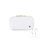 LUXE DUO CASE - WOVEN BLANC - Cosmetic & Toiletry Bags