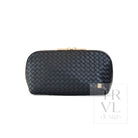 LUXE DUO CASE - WOVEN JET - Cosmetic & Toiletry Bags