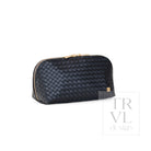LUXE DUO CASE - WOVEN JET - Cosmetic & Toiletry Bags