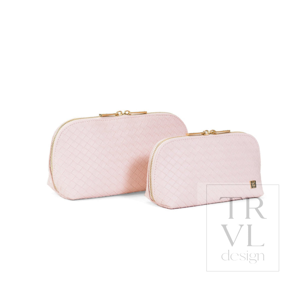 LUXE DUO CASE - WOVEN SHELL - Cosmetic & Toiletry Bags