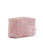 Luxe Cosmetic Bag Marseille Everyday With Pink Pinstripe Liner *New! Cosmetic Bags