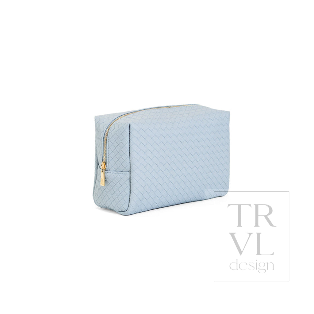 LUXE EVERYDAY Cosmetic Bag - WOVEN SURF - Cosmetic & Toiletry Bags