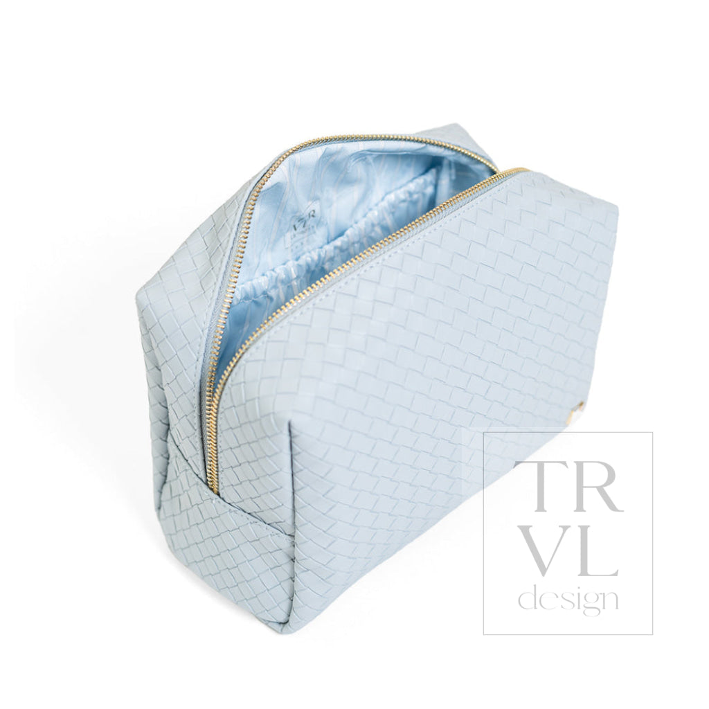 LUXE EVERYDAY Cosmetic Bag - WOVEN SURF - Cosmetic & Toiletry Bags