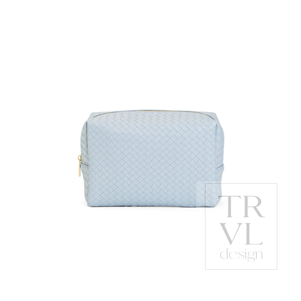 LUXE EVERYDAY Cosmetic Bag - WOVEN SURF - Cosmetic & Toiletry Bags