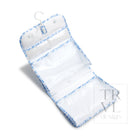 Luxe Gloss Hanging Toiletry Case - All Heart Blue Cosmetic & Bags