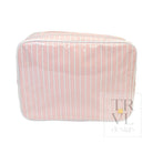 LUXE GLOSS OVERLAY XL GLAM + GO GLAM COASTAL SET - SHELL STRIPE - Cosmetic & Toiletry Bags