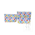 LUXE GLOSS TRIO BAGS - AQUA CORAL