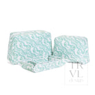 LUXE GLOSS WASH BAG SET - ALL HEART KELLY GREEN - Cosmetic & Toiletry Bags