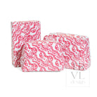 LUXE GLOSS WASH BAG SET - ALL HEART RED - Cosmetic & Toiletry Bags