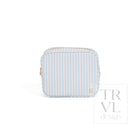 LUXE GLOW BAG - PIMLICO STRIPE BLUE