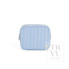 LUXE GLOW BAG - PIMLICO STRIPE CHAMBRAY