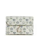 Luxe Hanging Toiletry Case Provence With Green Pinstripe Liner