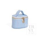 LUXE JEWEL CASE - PIMLICO STRIPE CHAMBRAY - Jewelry Holders