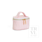 LUXE JEWEL CASE - PIMLICO STRIPE DUSTY ROSE - Jewelry Holders