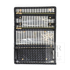 LUXE JEWELRY WALLET - WOVEN JET - Jewelry Holders