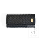 LUXE JEWELRY WALLET - WOVEN JET - Jewelry Holders