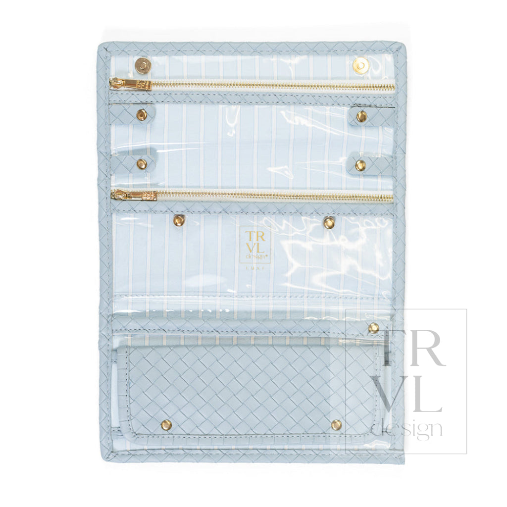 LUXE JEWELRY WALLET - WOVEN SURF - Jewelry Holders