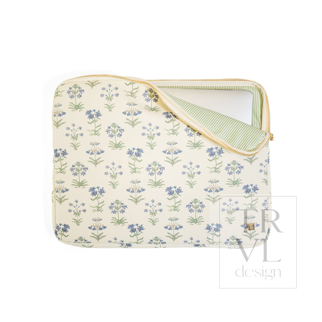 LUXE LAPTOP SLEEVE - PROVENCE - Travel Pouches