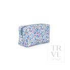 LUXE PUFFER COSMETIC BAG - BRIDGEHAMPTON FLORAL - Cosmetic & Toiletry Bags