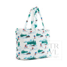 Luxe Puffer Tote Bag - Hit The Slopes