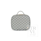 LUXE TRVL 2 Cosmetic Toiletry Case - SURREY with Green Pinstripe Liner - Cosmetic & Toiletry Bags