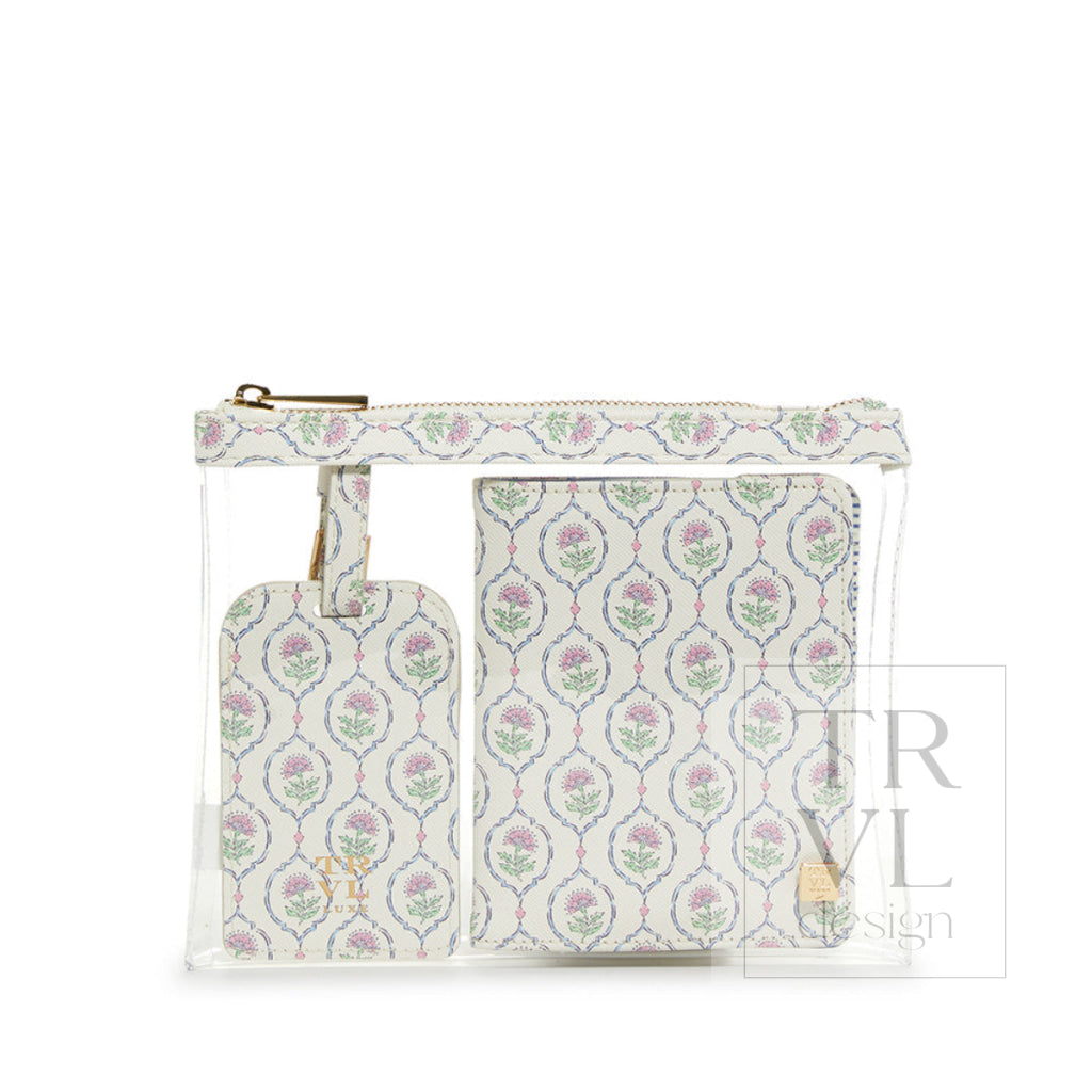 LUXE TRVL 3PC SET - ANTIBES - Travel Pouches