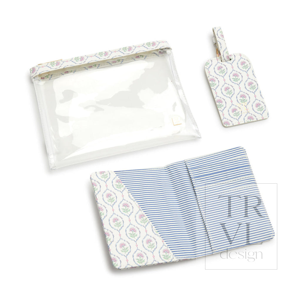 LUXE TRVL 3PC SET - ANTIBES - Travel Pouches