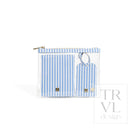 LUXE TRVL 3PC SET - PIMLICO STRIPE CHAMBRAY - Travel Pouches