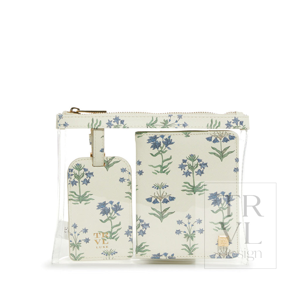 LUXE TRVL 3PC SET - PROVENCE - Travel Pouches