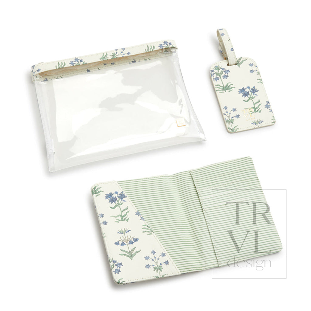 LUXE TRVL 3PC SET - PROVENCE - Travel Pouches