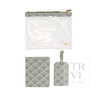 LUXE TRVL 3PC SET -SURREY - Travel Pouches