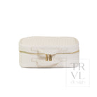 LUXE TRVL2 Cosmetic Toiletry Case - WOVEN SAND - Cosmetic & Toiletry Bags