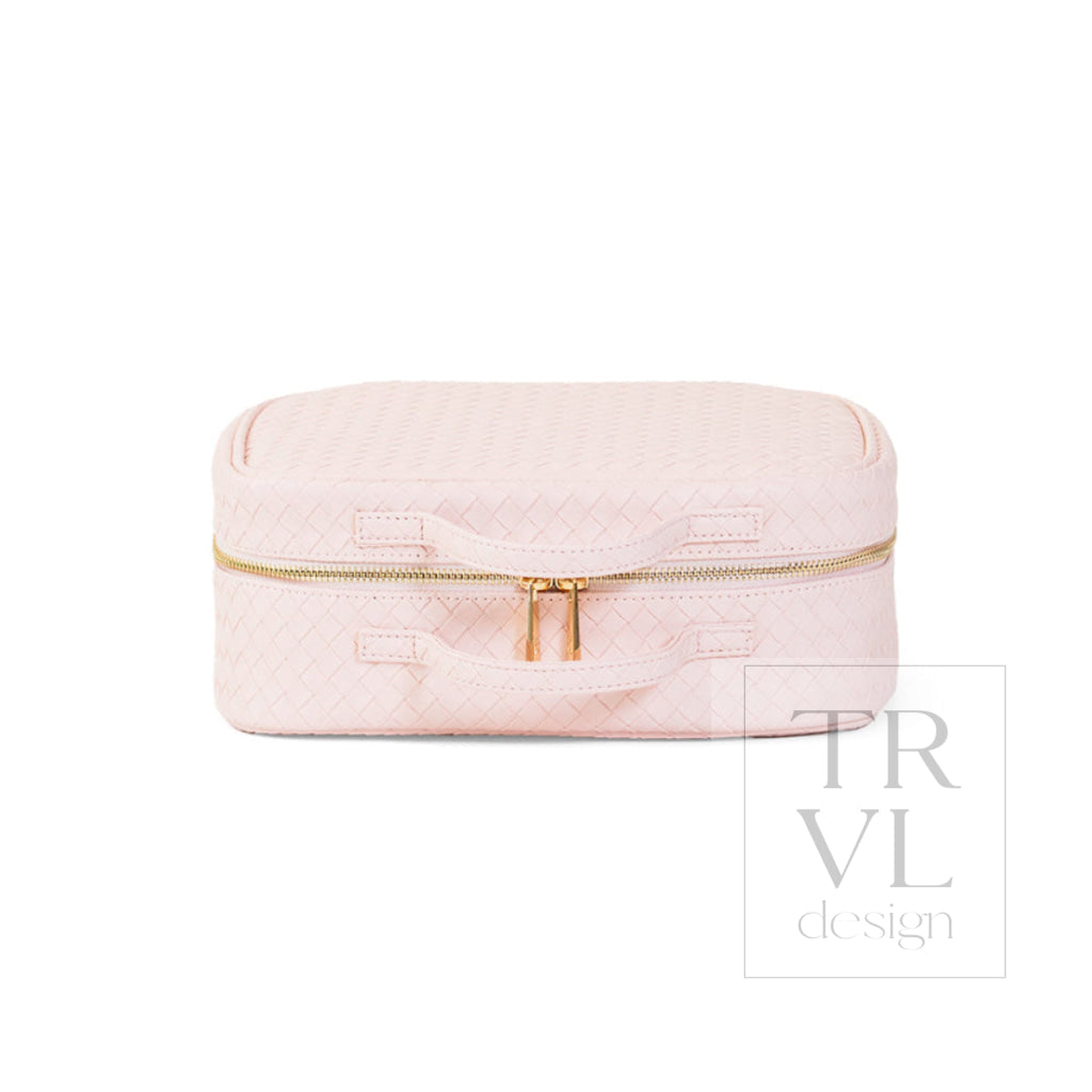 LUXE TRVL2 Cosmetic Toiletry Case - WOVEN SHELL - Cosmetic & Toiletry Bags