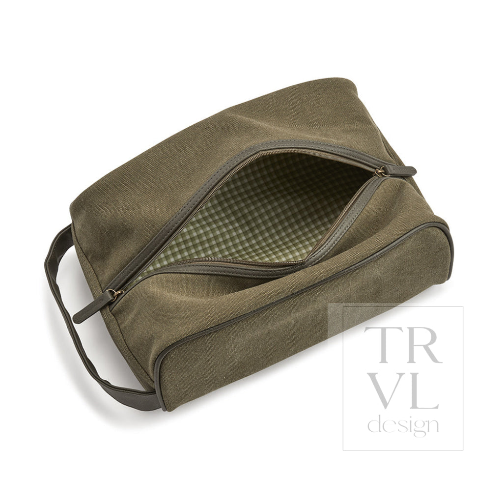 Men’s Shoe Bag - Coated Canvas Cactus *New!