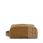 Men’s Shoe Bag - Coated Canvas Hay *New!