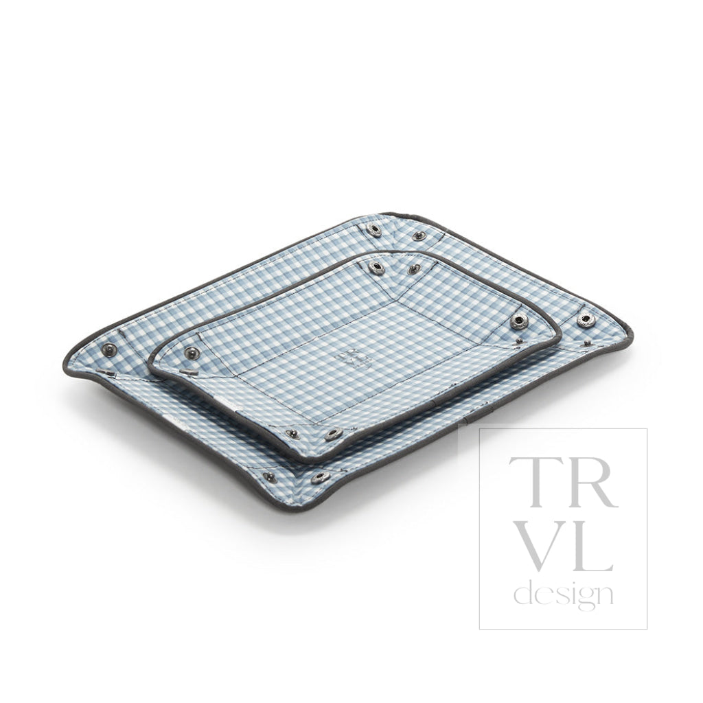 Men’s Tray Set - Coated Canvas Indigo *New!