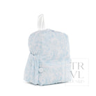 Mini Backer - Bunny Toile Blue Backpack Backpacks